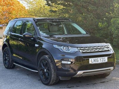 Begagnad Land Rover Discovery Sport HSE 2016 Svart SUV