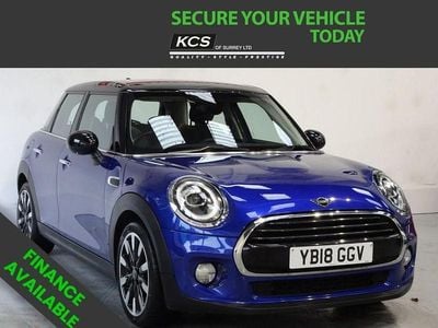 Blue Used 2018 Mini Cooper Hatch Hatchback | £12,290 (Good price)