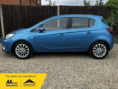 Używany Vauxhall Corsa 75 KM (55 kW) 2017 Niebieski Hatchback