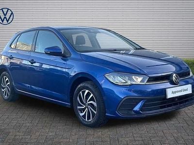 Used VW Polo Life 80 HP (58 kW) 2022 Blue Hatchback
