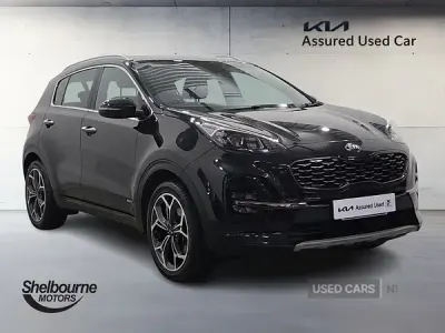 Usado Kia Sportage GT-Line 134 HP (98 kW) 2022 Preto SUV