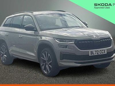 Used Skoda Kodiaq SportLine 110 HP (80 kW) 2023 Meteor grey SUV