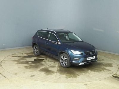 Used Seat Ateca Ecomotive 115 HP (84 kW) 2018 Blue SUV
