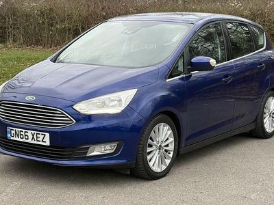 Used Ford C-MAX Titanium 150 HP (110 kW) 2016 Blue MPV