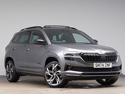 Used Skoda Karoq SportLine 150 HP (110 kW) 2024 Grey SUV