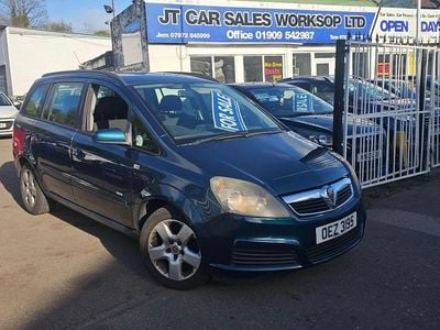 Used Vauxhall Zafira Club 2007 Blue MPV