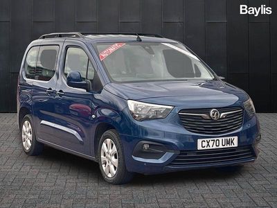Blue Used 2020 Vauxhall Combo S MPV | £12,997 (Good price)