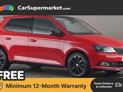 Used Skoda Fabia Monte Carlo 110 HP (80 kW) 2017 Red Hatchback