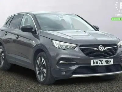 Used Vauxhall Grandland X Active 131 HP (96 kW) 2020 Grey SUV