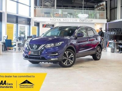 Used Nissan Qashqai N-Connecta 115 HP (84 kW) 2018 Blue SUV