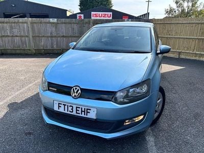Used VW Polo S 75 HP (55 kW) 2013 Blue Hatchback