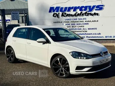 Used VW Golf VII S 115 HP (84 kW) 2017 White Hatchback