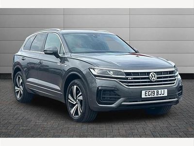 Used VW Touareg R-line 286 HP (210 kW) 2019 Silicon grey SUV