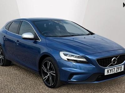 Usado Volvo V40 R-Design Pro 150 HP (110 kW) 2017 Azul Citadino