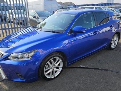 Used Lexus CT200h 2015 Blue Hatchback