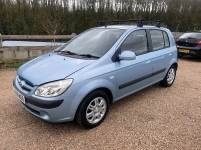 Used Hyundai Getz 105 HP (77 kW) 2006 Blue Hatchback