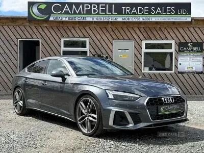 Used Audi A5 S-Line 2021 Grey Coupe