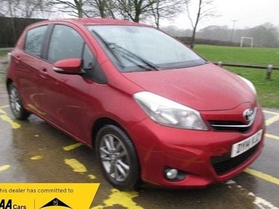 Red Used 2014 Toyota Yaris Plus Hatchback | £5,490 (Fair price)