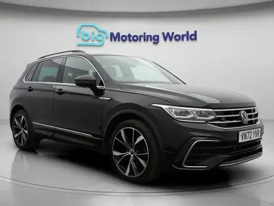 Used VW Tiguan R-line 150 HP (110 kW) 2022 Black SUV