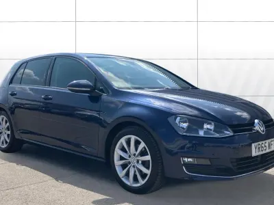 Used VW Golf VII GT 150 HP (110 kW) 2015 Blue Hatchback