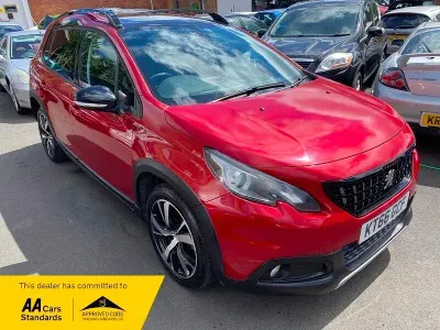 Used Peugeot 2008 GT-line 2017 Red SUV