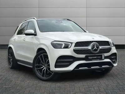 Begagnad Mercedes GLE400 AMG line 325 HK (239 kW) 2023 Vit SUV