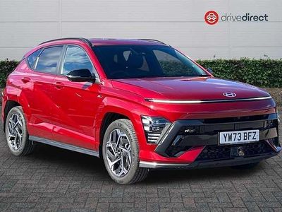 Used Hyundai Kona N Line 120 HP (88 kW) 2023 Red SUV