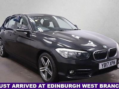 Used BMW 116 Sport Line 116 HP (85 kW) 2017 Black Hatchback