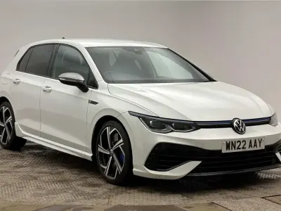 Used VW Golf VIII R 320 HP (235 kW) 2022 White Hatchback