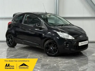 Used Ford Ka 69 HP (50 kW) 2014 Black Hatchback
