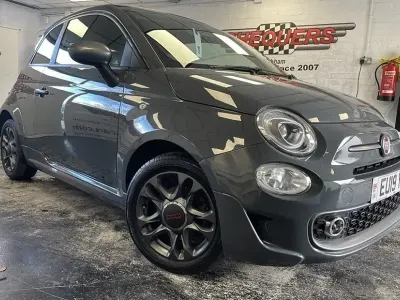 Używany Fiat 500C S 85 KM (62 kW) 2019 Szary Kabriolet