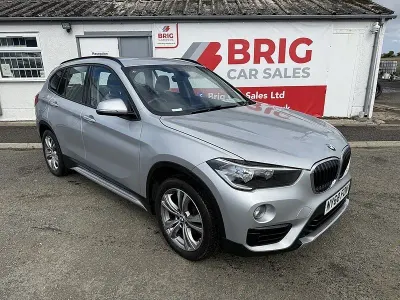 Used BMW X1 Sport Line 140 HP (102 kW) 2019 Silver SUV