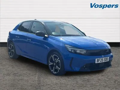 Used Vauxhall Corsa Ultimate 99 HP (72 kW) 2025 Blue Hatchback