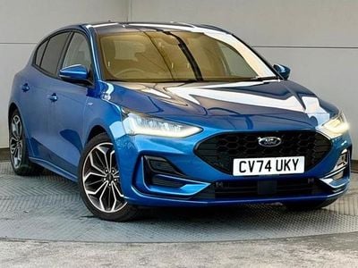 New Ford Focus ST-Line X 2025 Blue Hatchback