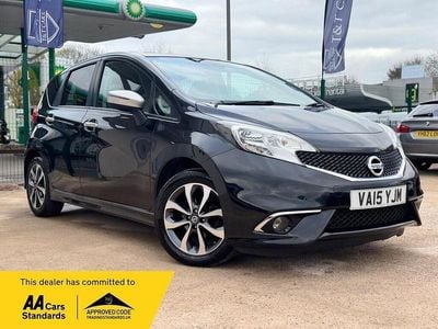 Used Nissan Note N-TEC 2015 Black Hatchback