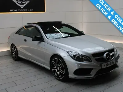 Used Mercedes E400 AMG 2014 Silver Coupe