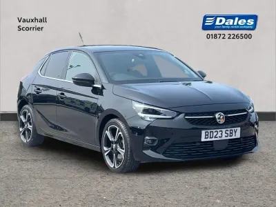 Used Vauxhall Corsa Ultimate 99 HP (72 kW) 2023 Black Hatchback