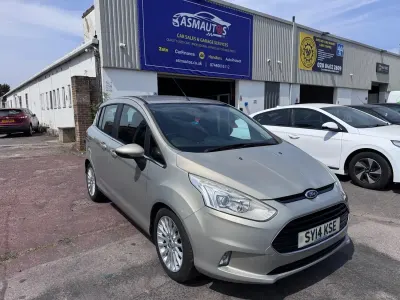 Used Ford B-MAX Titanium 105 HP (77 kW) 2014 Silver MPV