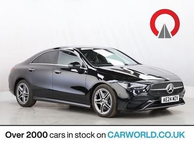 Black Used 2024 Mercedes CLA200 Executive Coupe | £24,362 (Super price)