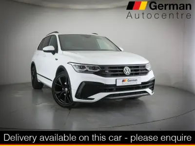 Used VW Tiguan R-line 150 HP (110 kW) 2021 White SUV