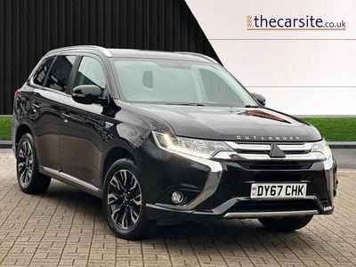 Black Used 2017 Mitsubishi Outlander P-HEV Estate | £8,995 (Fair price)