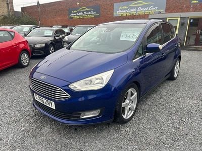 Used Ford C-MAX Titanium 120 HP (88 kW) 2016 Blue MPV