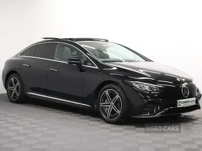 Used Mercedes EQE300 AMG line 180 kW (245 HP) 2023 Black Sedan
