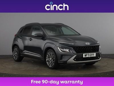 Grey Used 2022 Hyundai Kona Premium SUV | £15,949 (Fair price)