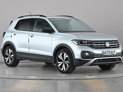 Used VW T-Cross Black Edition 110 HP (80 kW) 2023 Silver SUV