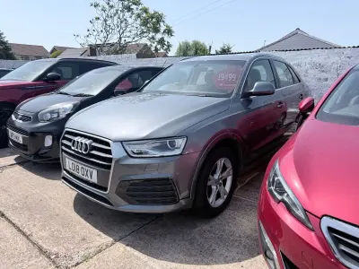 Used Audi Q3 Sport 150 HP (110 kW) 2018 Grey SUV