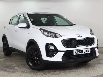 Used Kia Sportage 130 HP (95 kW) 2020 White SUV