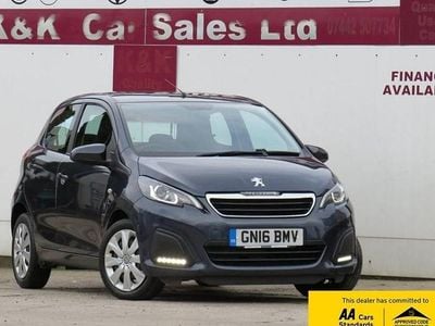 Used Peugeot 108 Active 68 HP (50 kW) 2016 Blue Hatchback