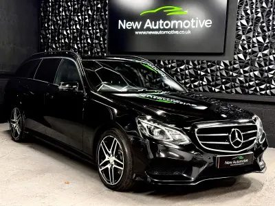 Used Mercedes E220 AMG 177 HP (130 kW) 2015 Black Estate