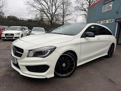 Used Mercedes CLA220 Shooting Brake AMG 177 HP (130 kW) 2016 White Estate